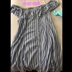 Off the shoulder dress